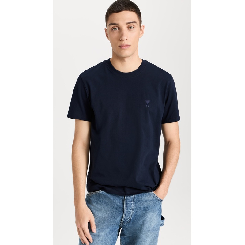 AMI ADC Unisex Classic Fit Tonal Logo Tee