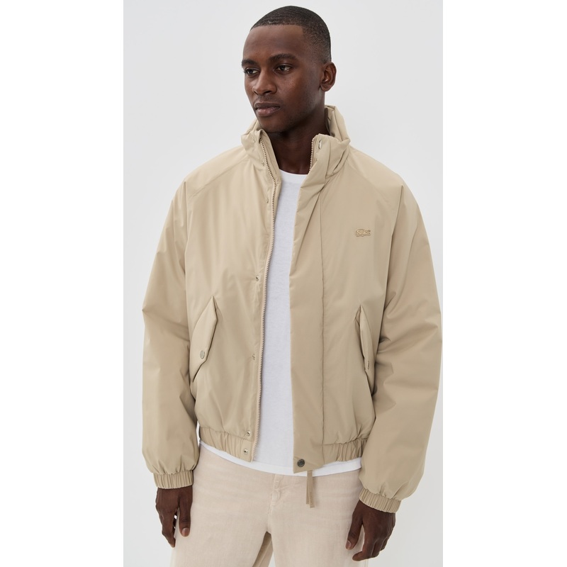 Lacoste High Collar Bomber Jacket