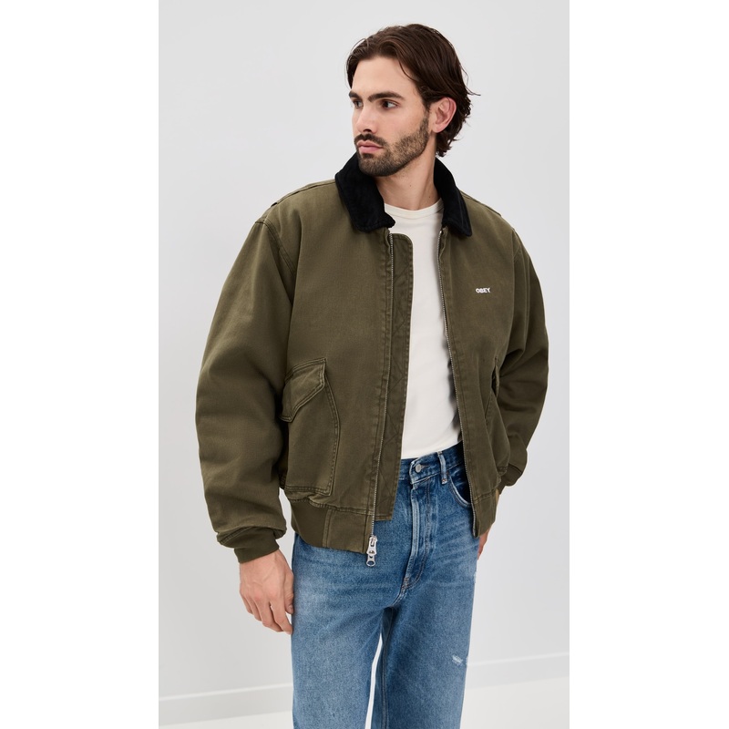 Obey Fade Wash Insulated Jacket