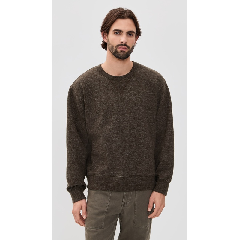 Alex Mill Marlon Sweatshirt In Heather Fleece