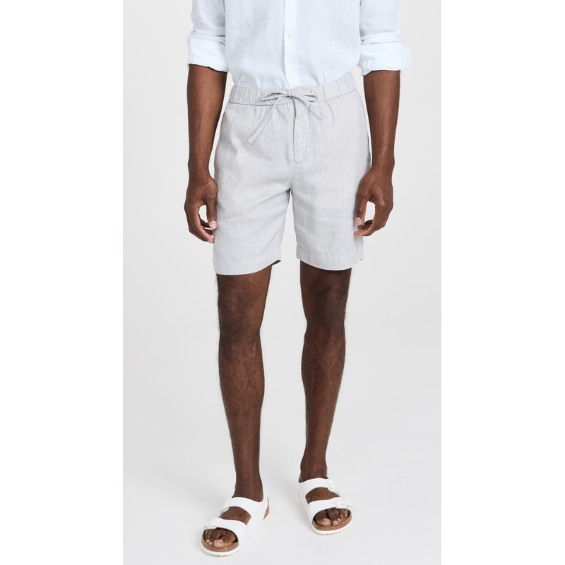 Frescobol Carioca Felipe Linen Shorts 7.5″