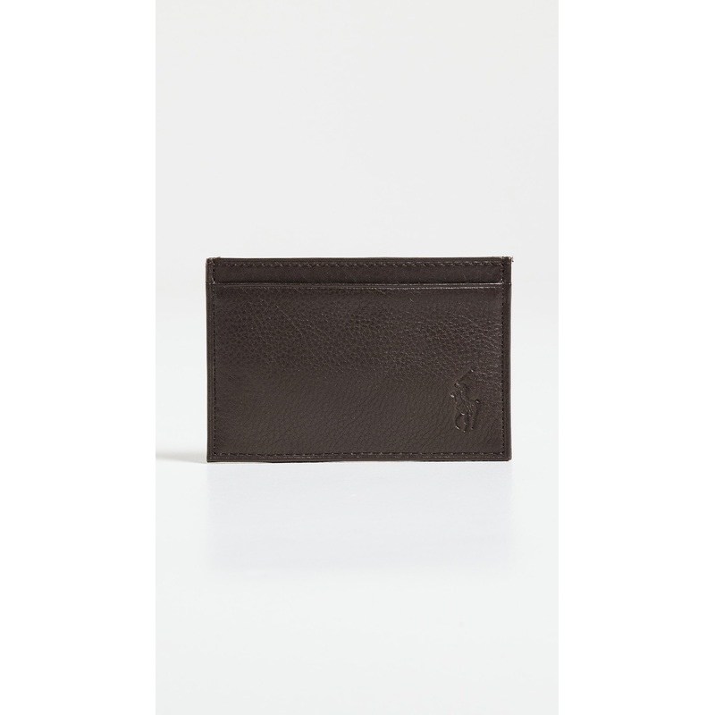 Polo Ralph Lauren Pebbled Leather Slim Card Case