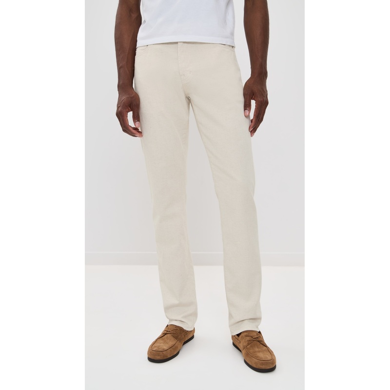 AG Everett Linen Slim Straight Pants 34″