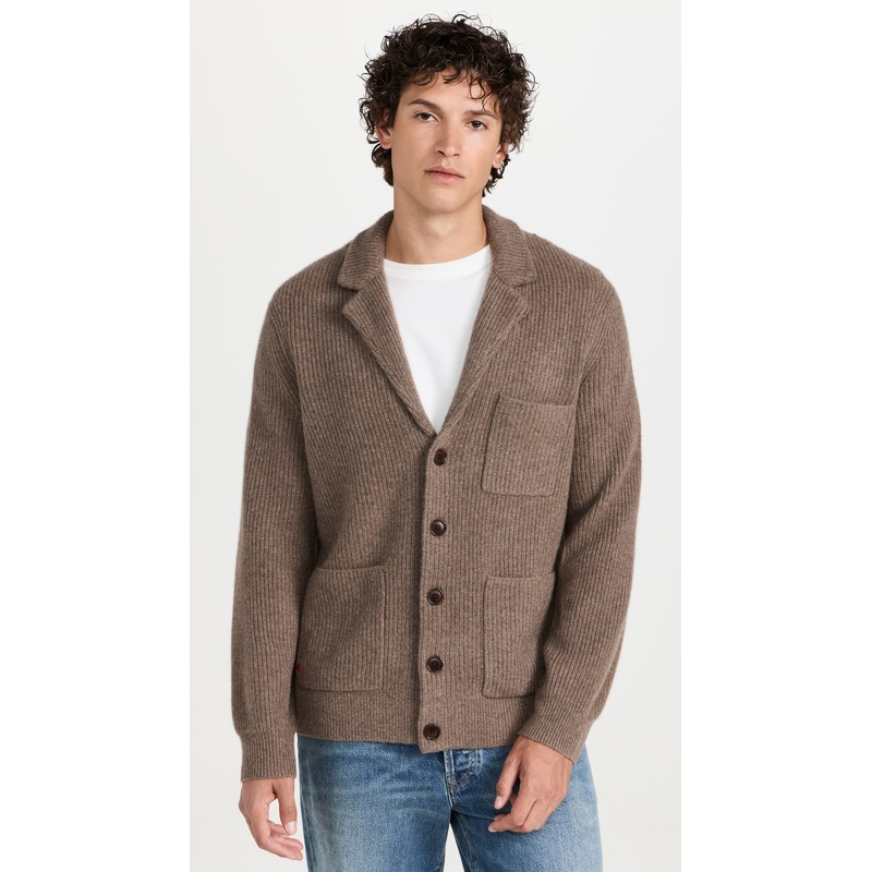 Alex Mill Mitchell Cardigan In Marled Cashmere