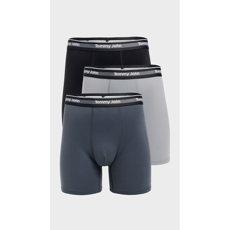 Tommy John Comfort Micro 6″ Boxer Briefs 3 Pack