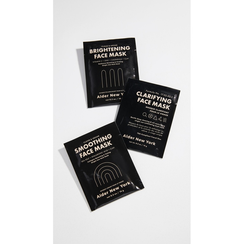 Alder New York Exfoliating Mud Face Mask Trio