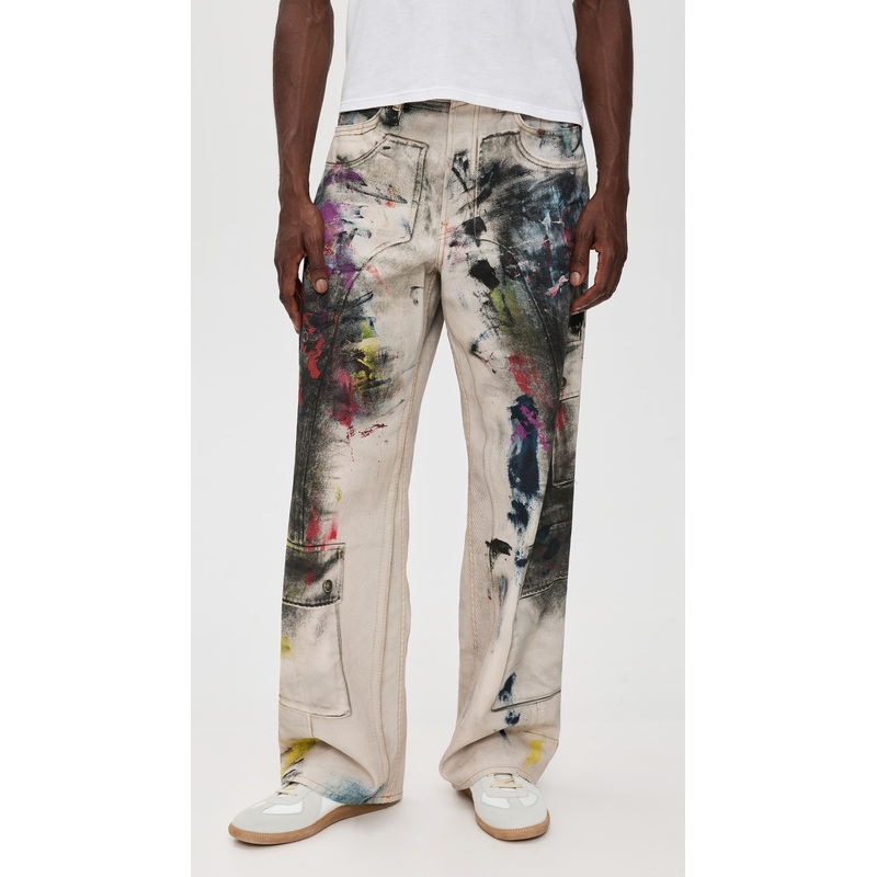 Acne Studios 1981 U Tlo Painter Decorator Jeans