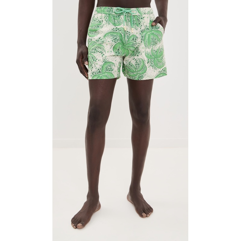 Tombolo Palm Fronds Swim Trunks