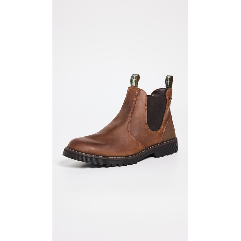 Barbour Patton Leather Chelsea Boots