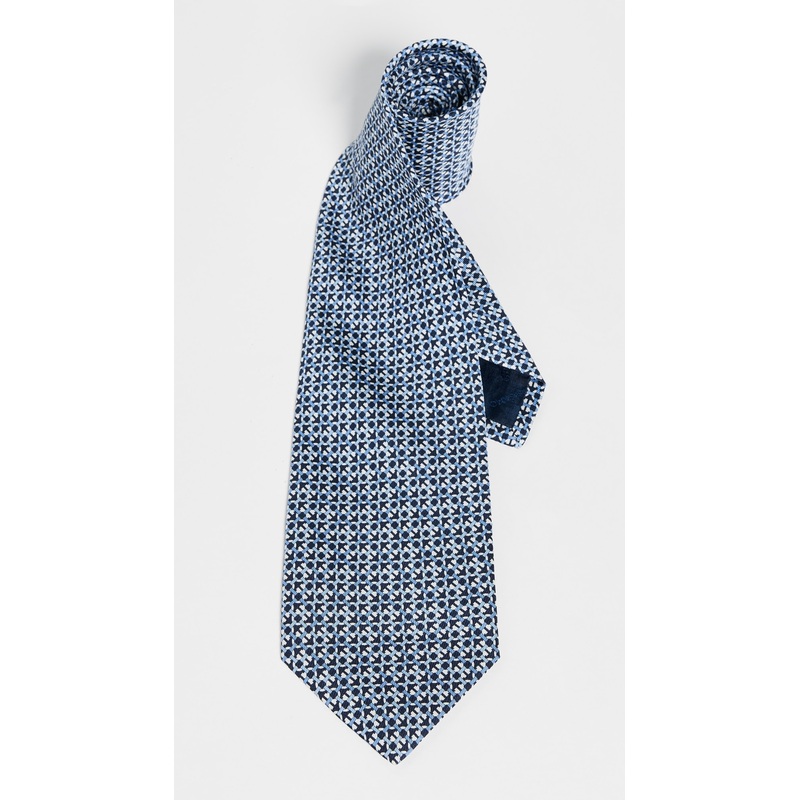 FERRAGAMO Loghi E Lettering Silk Tie