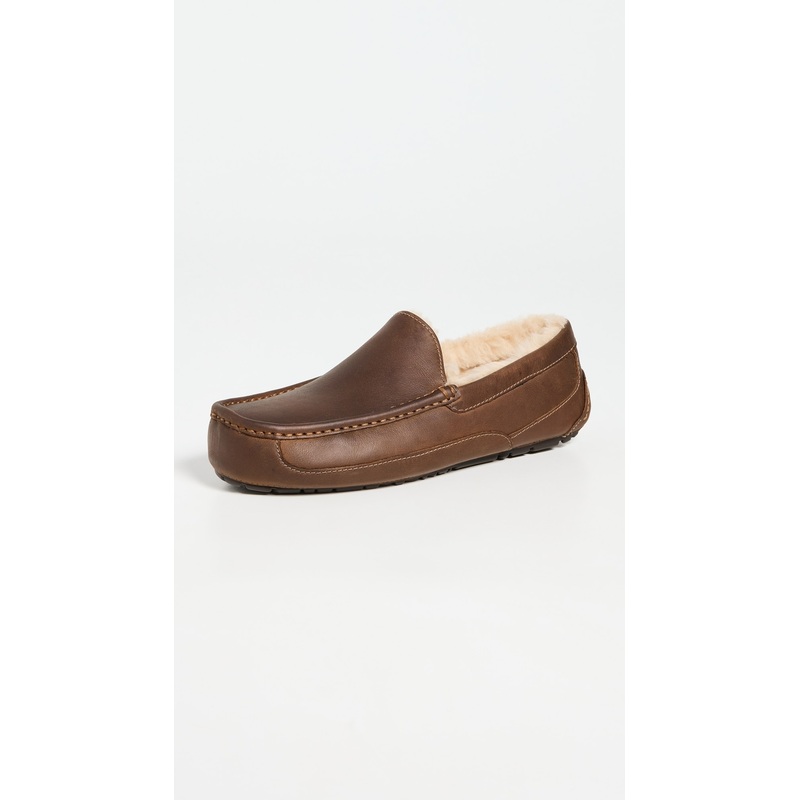 UGG Ascot Leather Slippers