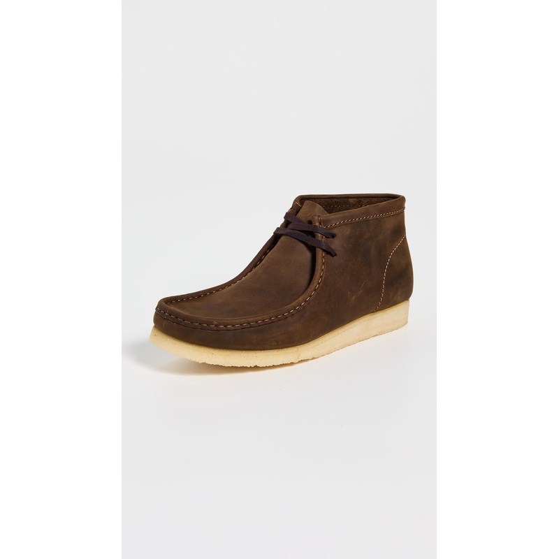 Clarks Leather Wallabee Boots