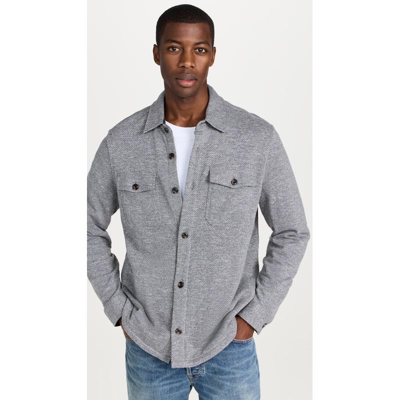 Faherty Inlet Knit Shirt Jacket