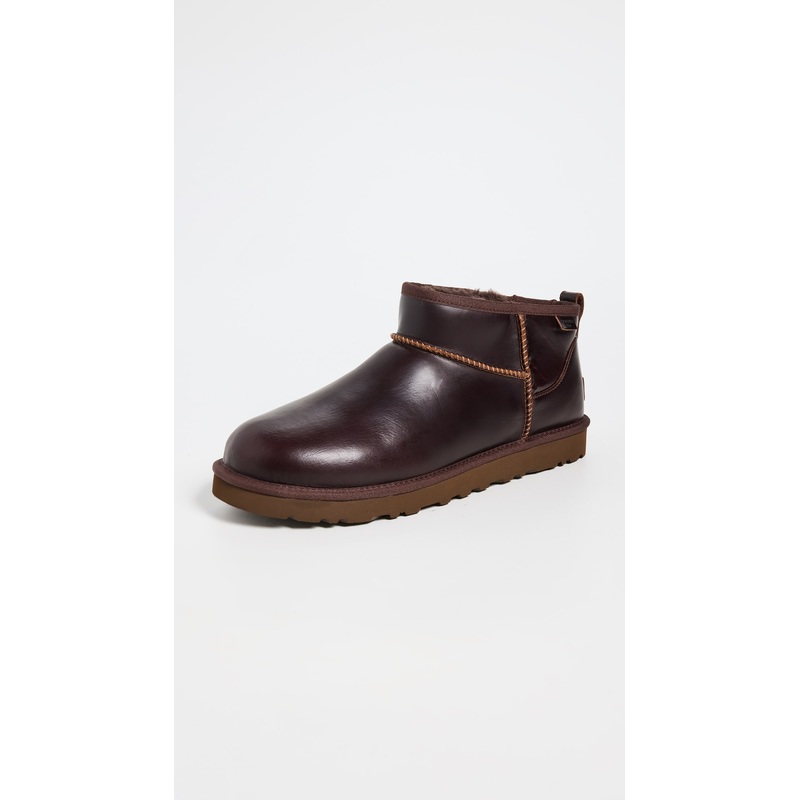 UGG Classic Ultra Mini Regen Leather Boots