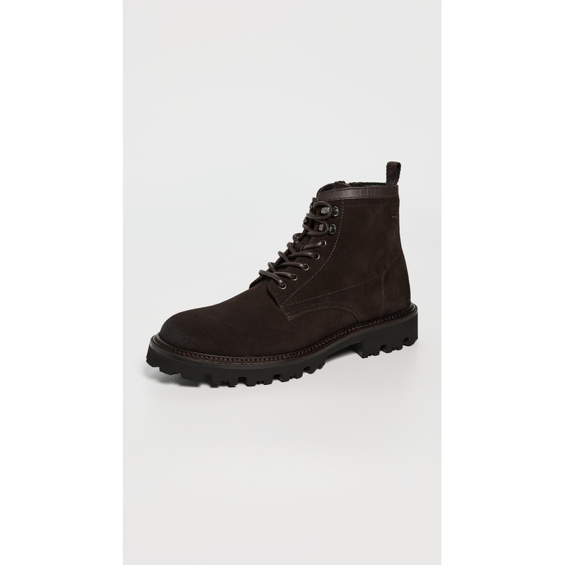 BOSS Julyo Lace-Up Suede Boots