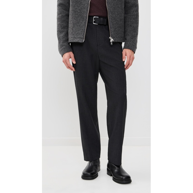 Wax London Aubyn Soft Wool Trousers