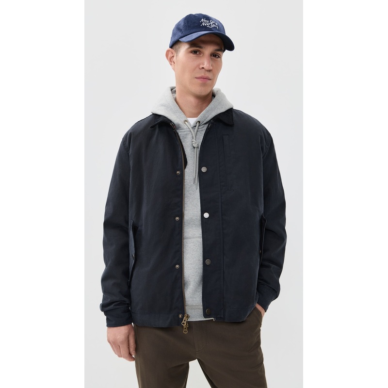 Marine Layer Weston Wax Canvas Barn Jacket