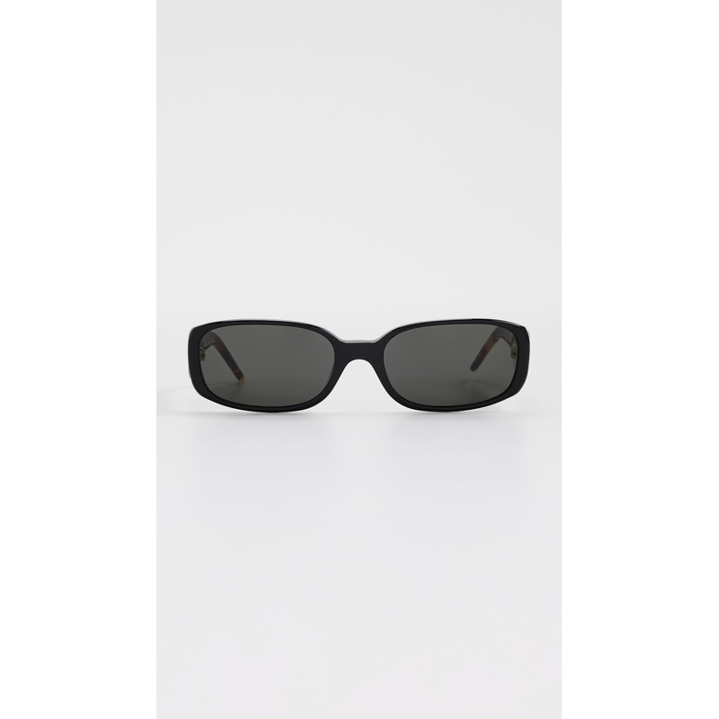 Casablanca Oval Stripe Acetate Sunglasses