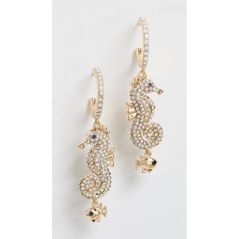 BaubleBar Vela Seahorse Earrings