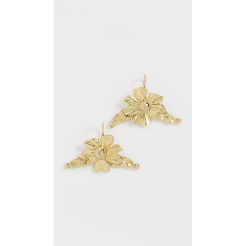 Ulla Johnson Gaia Flower Stud Earrings