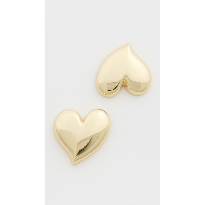 BaubleBar Mallory Chunky Heart Earrings