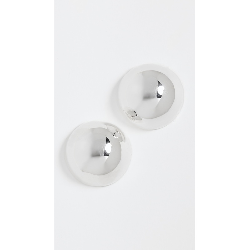 Annika Inez Large Hemisphere Earrings