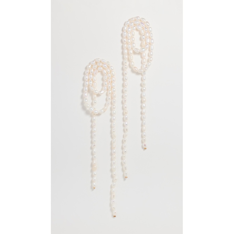 SHASHI Vroom Pearl Earrings