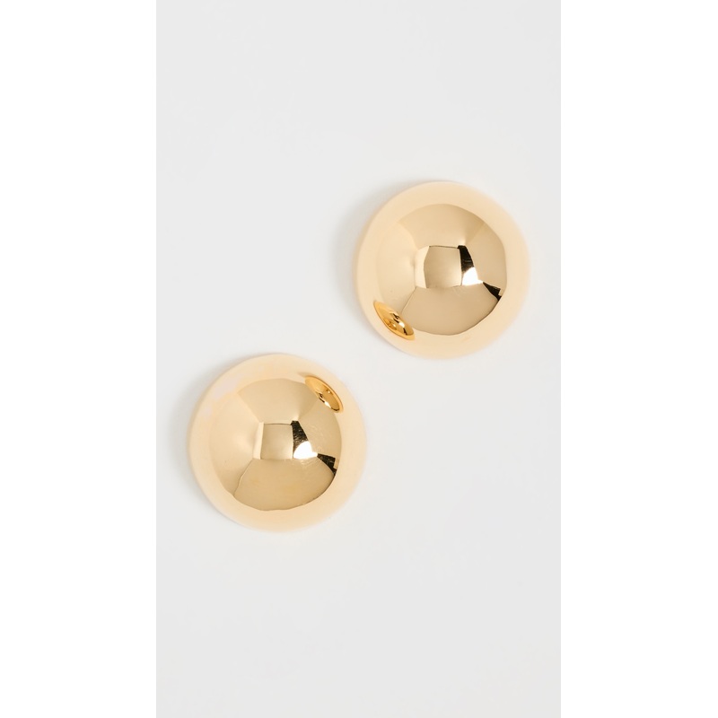Annika Inez Small Hemisphere Earrings