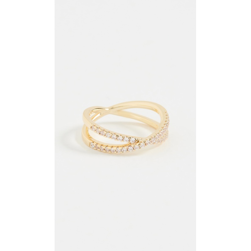 SHASHI Stacey Pave Ring