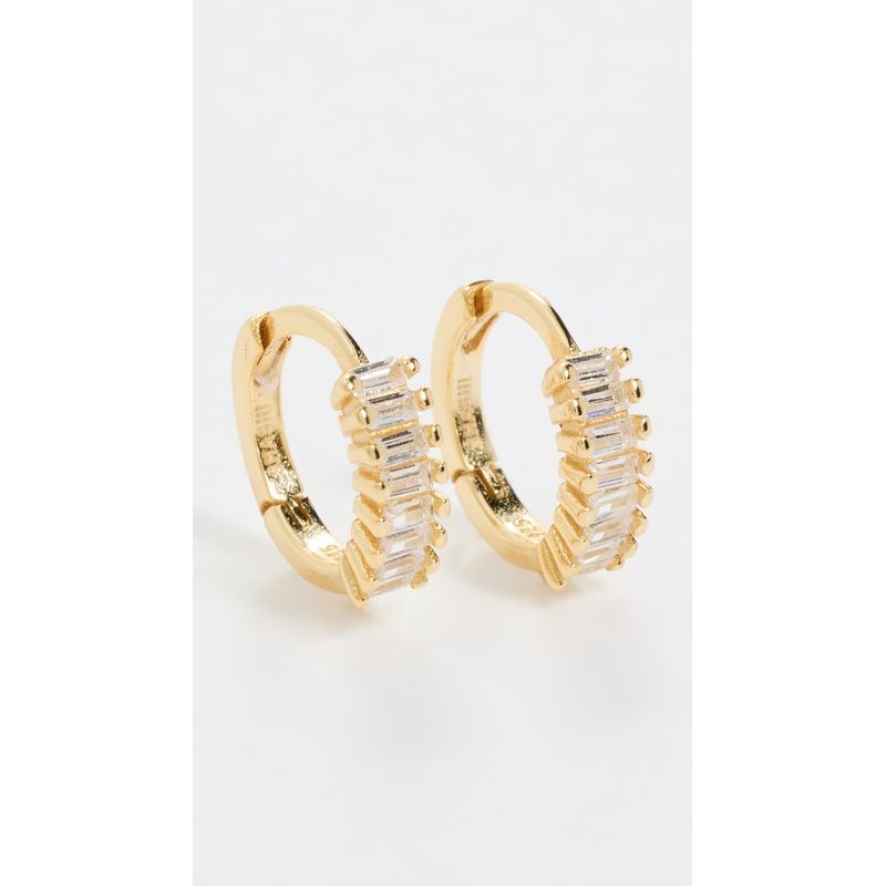 SHASHI Teagan Huggie Earrings