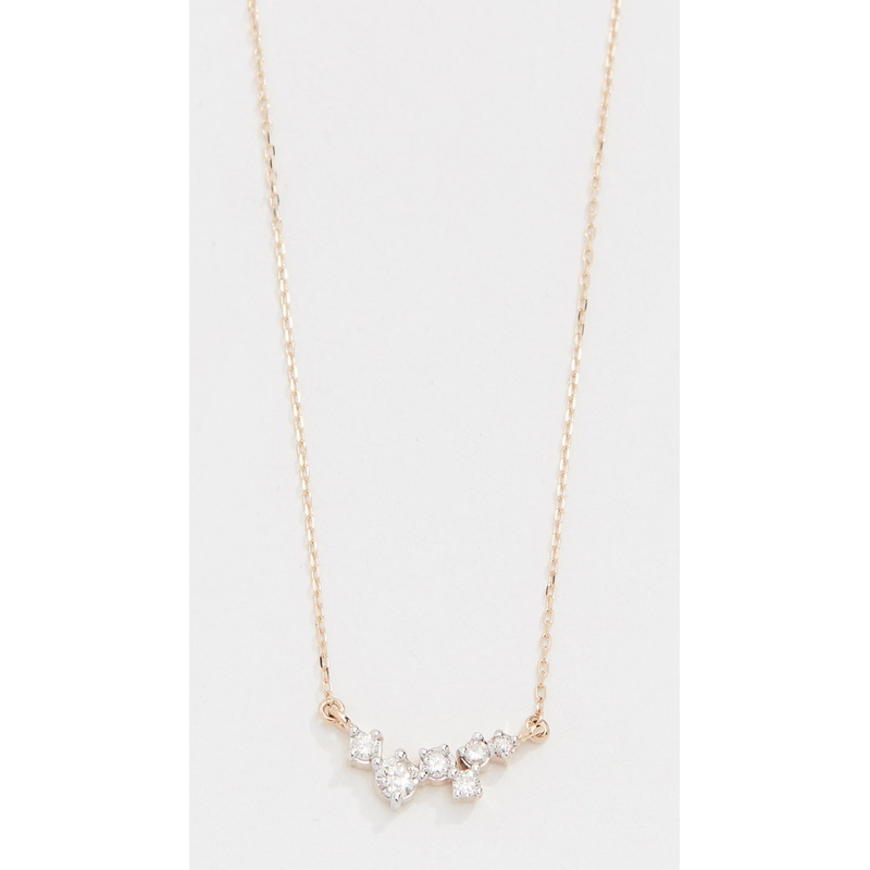 Adina Reyter 14k Gold Scattered Diamond Necklace
