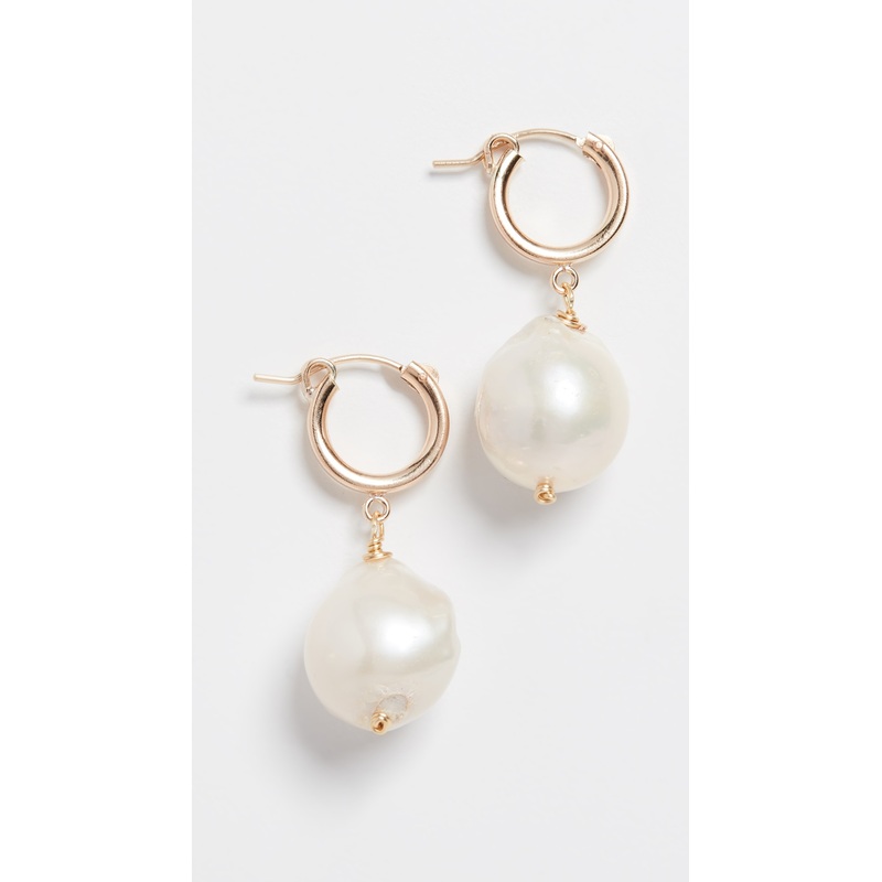 Brinker + Eliza Back To Basics Huggie Earrings