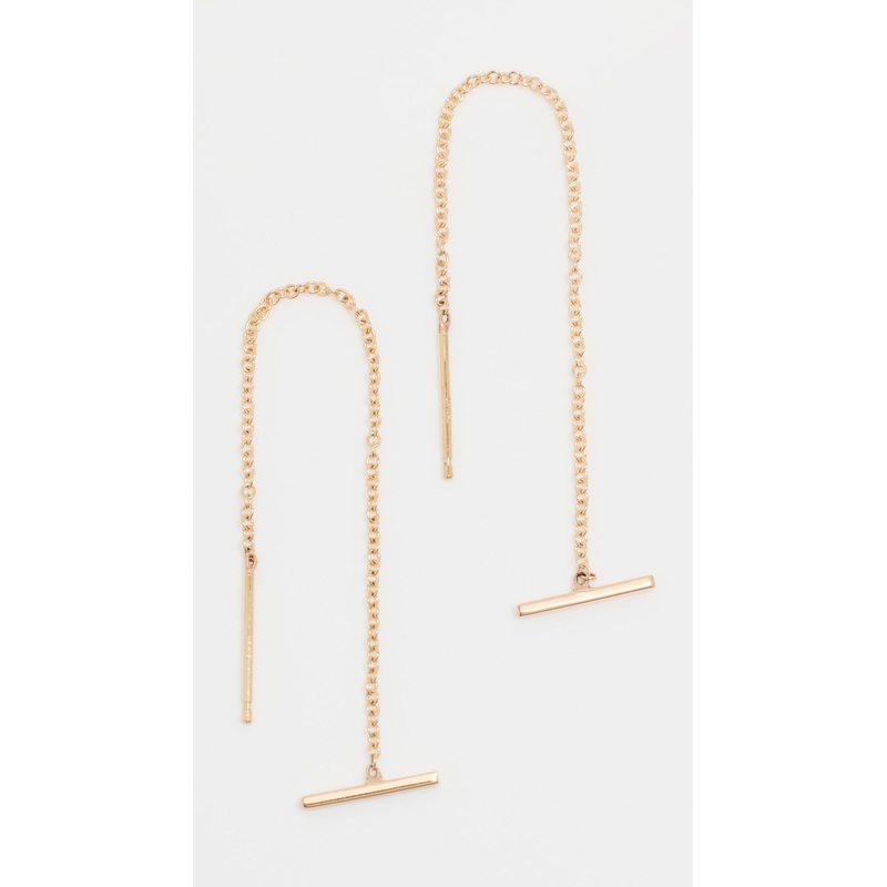 Zoe Chicco 14k Gold Bars Threader Earring