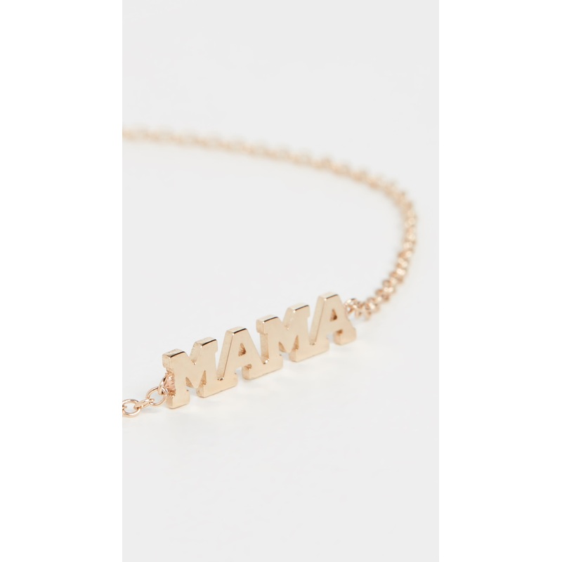 Zoe Chicco 14k Itty Bitty Mama Bracelet