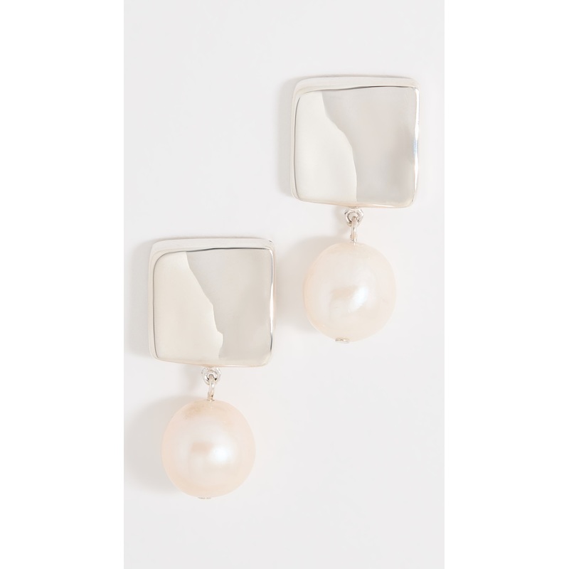 AGMES Small Baroque Luca Earrings