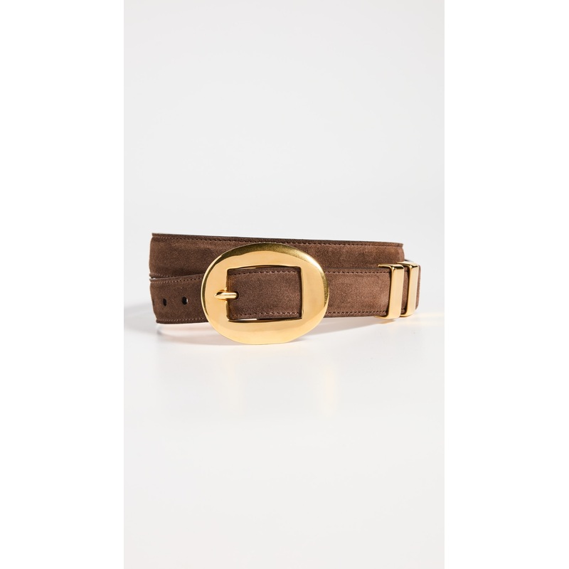Altuzarra Vintage Brass Buckle Belt