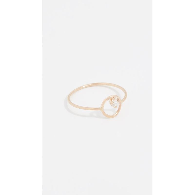 Zoe Chicco 14k Gold Paris Circle Stacking Ring
