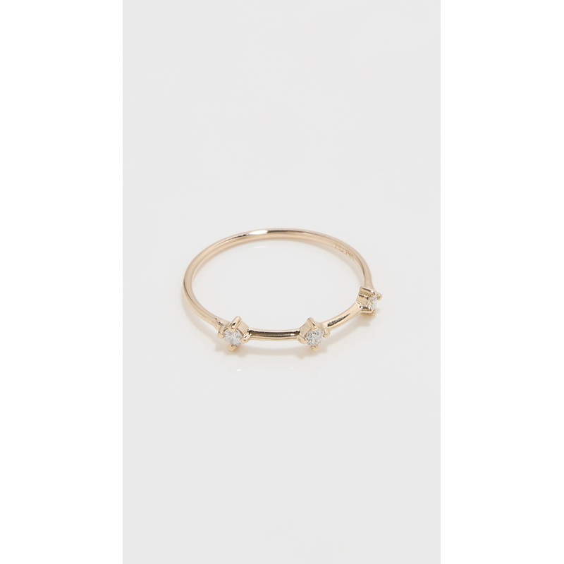 Zoe Chicco 14k Gold Diamond Dash Ring