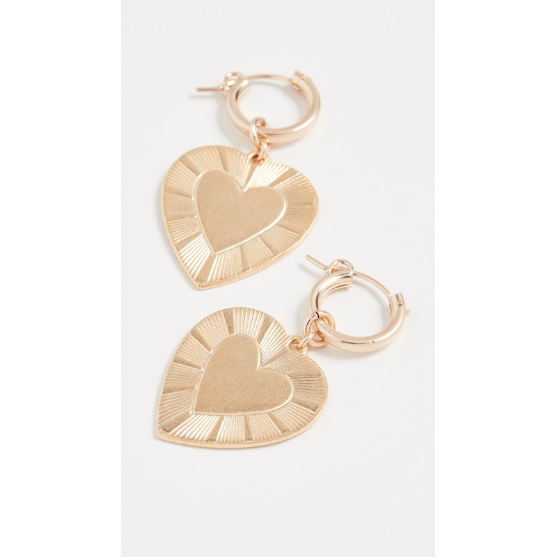 Brinker + Eliza The Best Is Yet To Come Huggie Earrings