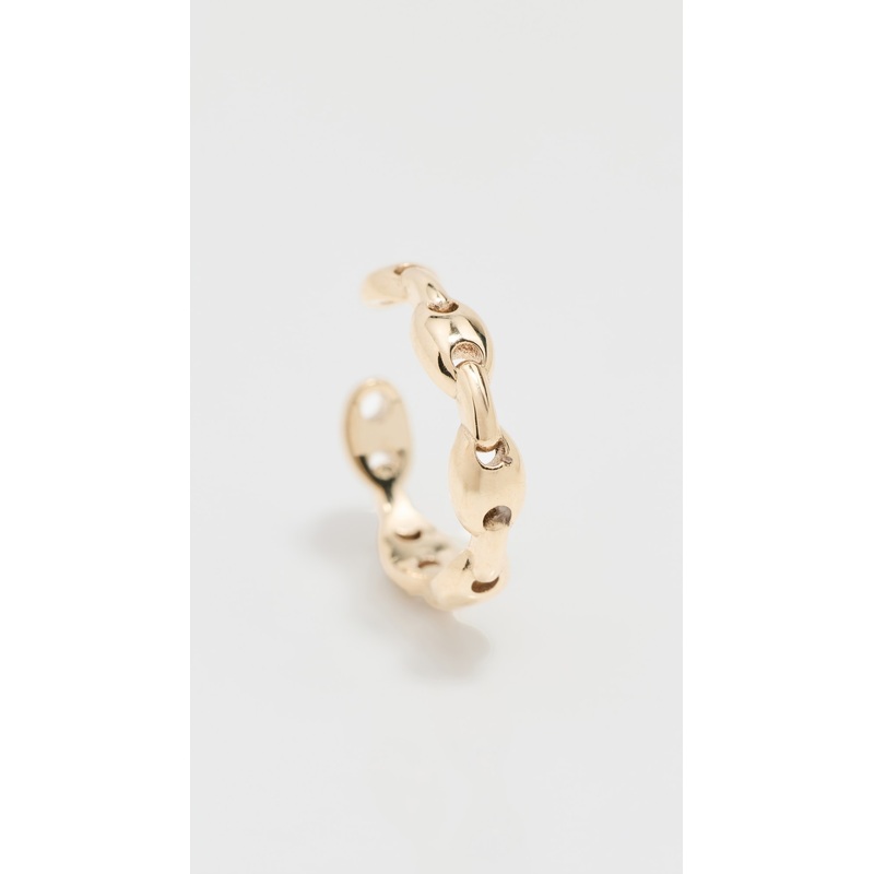 Zoe Chicco 14k Gold Small Mariner Link Hard Ear Cuff
