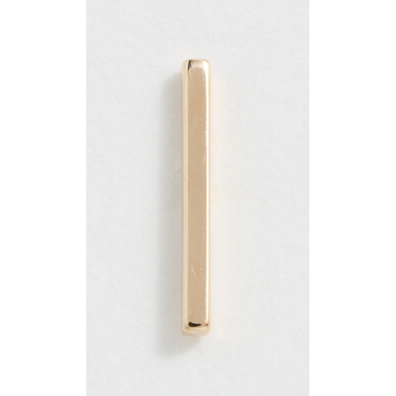 Zoe Chicco 14k Gold Thin Bar Single Stud Earring