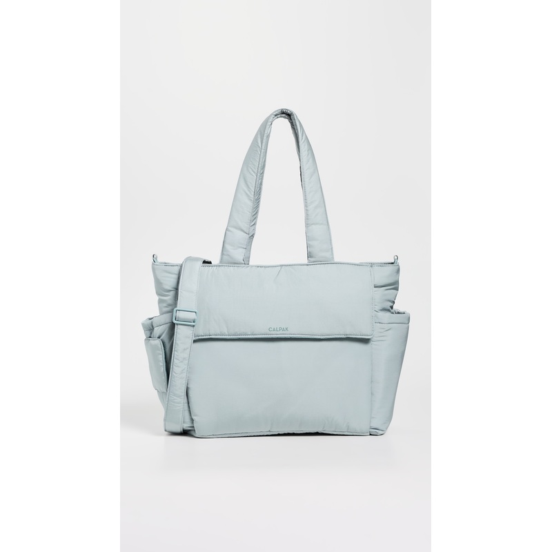 CALPAK Diaper Tote Bag with Laptop Sleeve