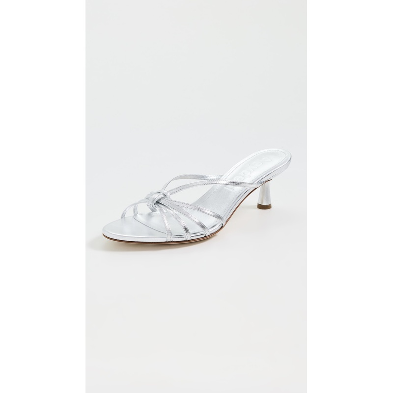 AEYDE Abby Laminated Nappa Leather Sandals