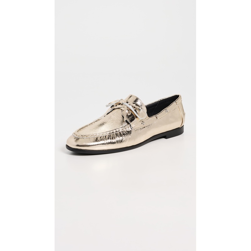 Black Suede Studio Davy Flats