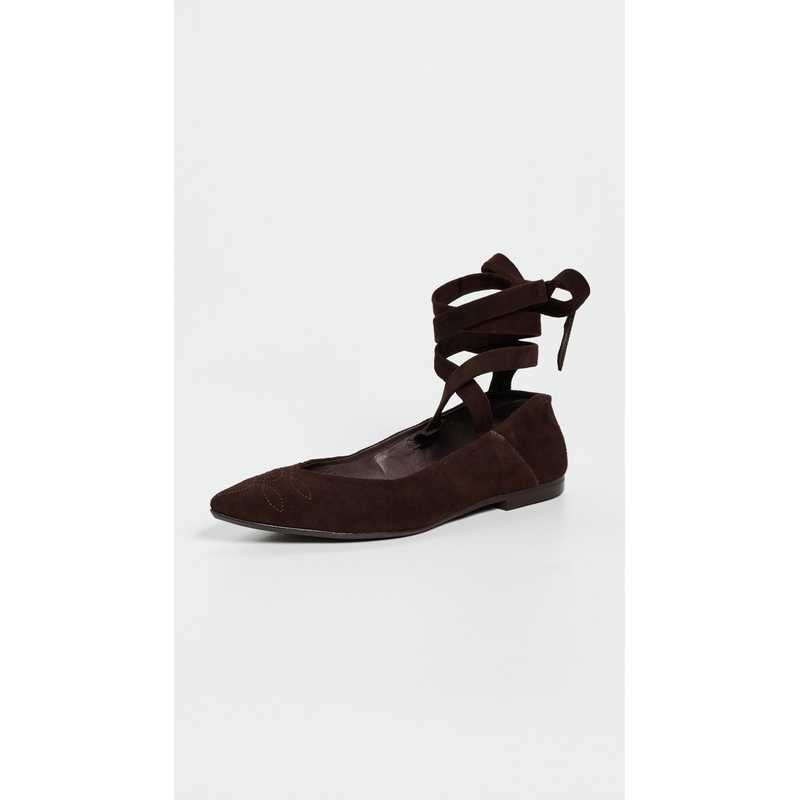 Johanna Ortiz Dark Chocolate Andalucia Vibes Flats