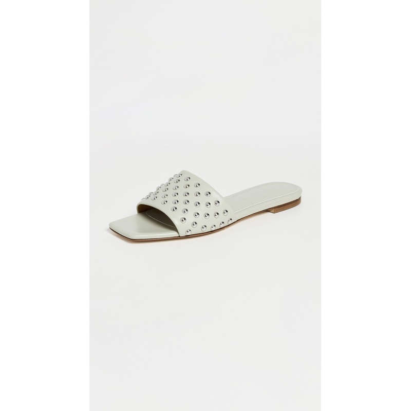 AEYDE Anna Studded Nappa Leather Cloud Sandals
