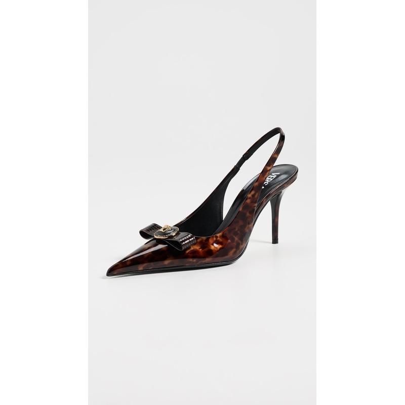 Versace Paint Slingback Pumps 85mm