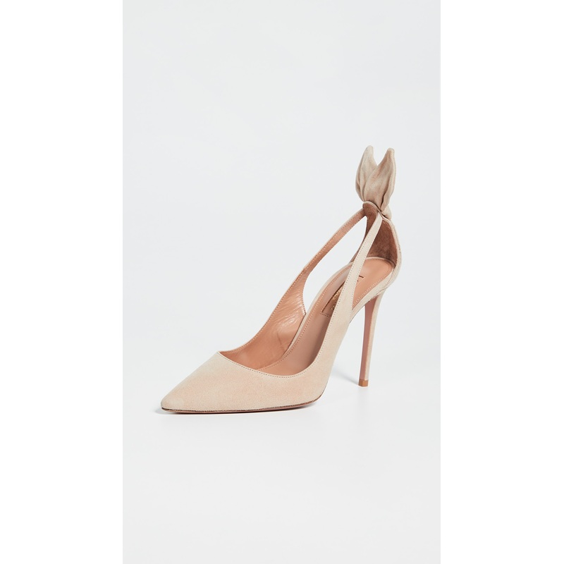 Aquazzura 105mm Bow Tie Pumps