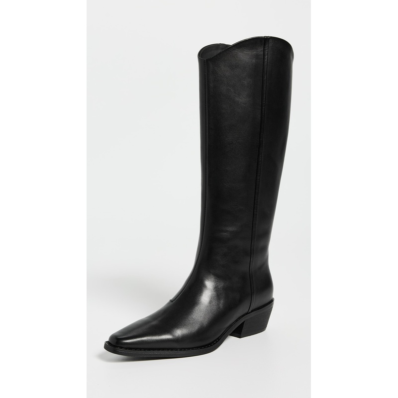 Black Suede Studio Lane Boots