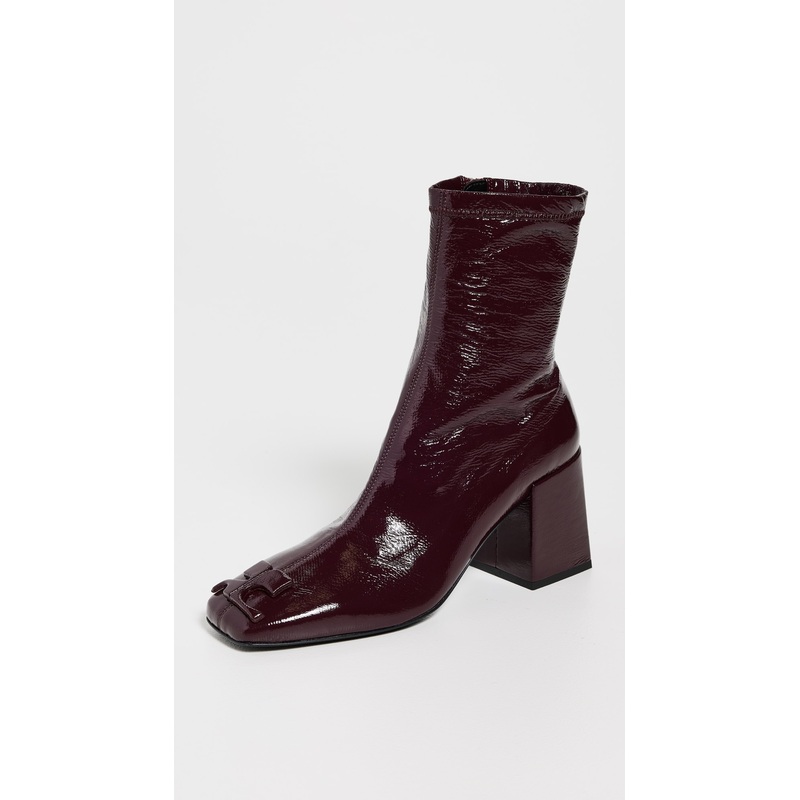 Courrges Re Edition Vinyl Ankle Boots